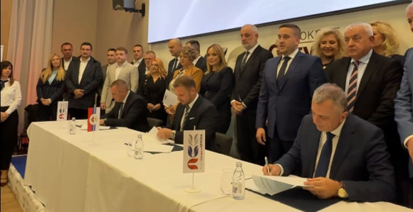 Draško Stanivuković i Igor Radojičić na pressu (VIDEO)