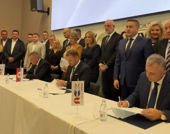 Draško Stanivuković i Igor Radojičić na pressu (VIDEO)