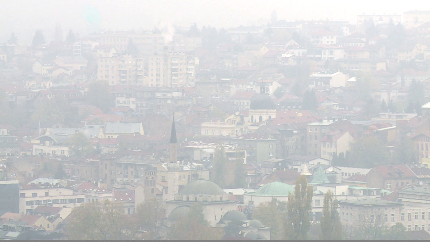 Најзагађенији ваздух у БиХ јутрос у Сарајеву и Високом