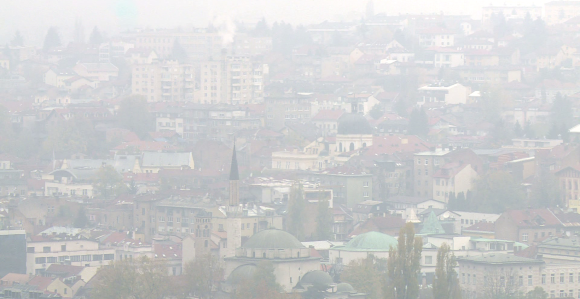 Najzagađeniji vazduh u BiH jutros u Sarajevu i Visokom