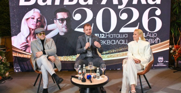 Spektakularna proslava Nove godine u Banjaluci