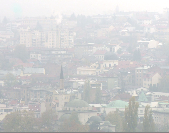 Најзагађенији ваздух у БиХ јутрос у Сарајеву и Високом