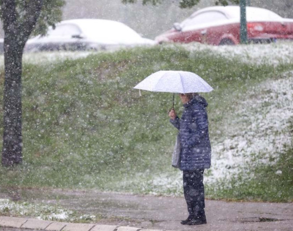 Danas hladnije vrijeme, oblačno s padavinama