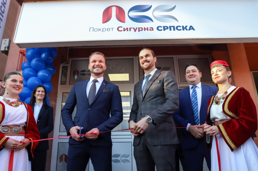 Otvorene prostorije Pokreta Sigurna Srpska u Bijeljini