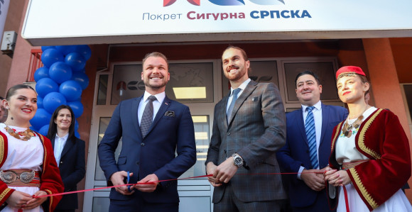 Отворене просторије Покрета Сигурна Српска у Бијељини