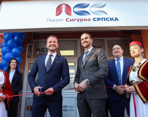 Otvorene prostorije Pokreta Sigurna Srpska u Bijeljini