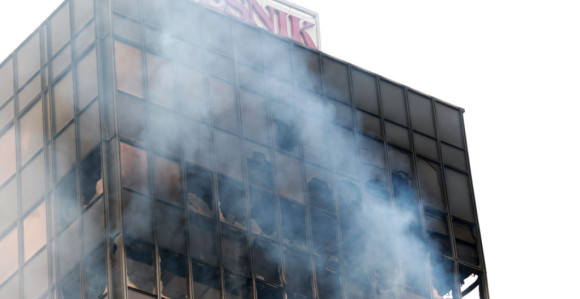 Osumnjičenima za paljenje Vjesnika kućni pritvor
