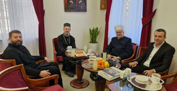 Mostarski muftija posjetio mitroplita SPC Dimitrija