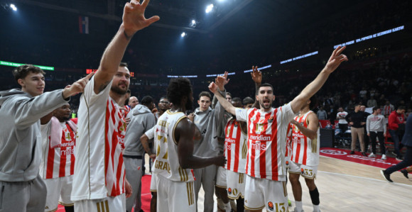 Košarkaši Crvene zvezde ubjedljivo pobijedili Efes