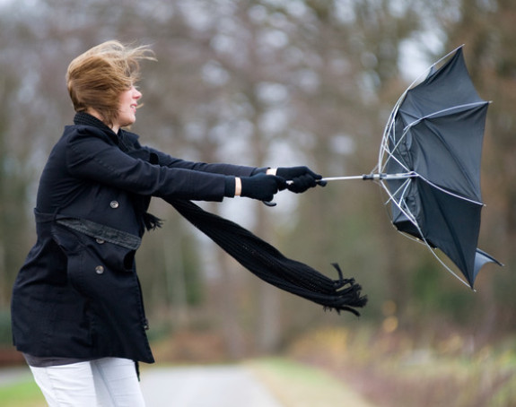 Pretežno oblačno i vjetrovito vrijeme i dosta toplije