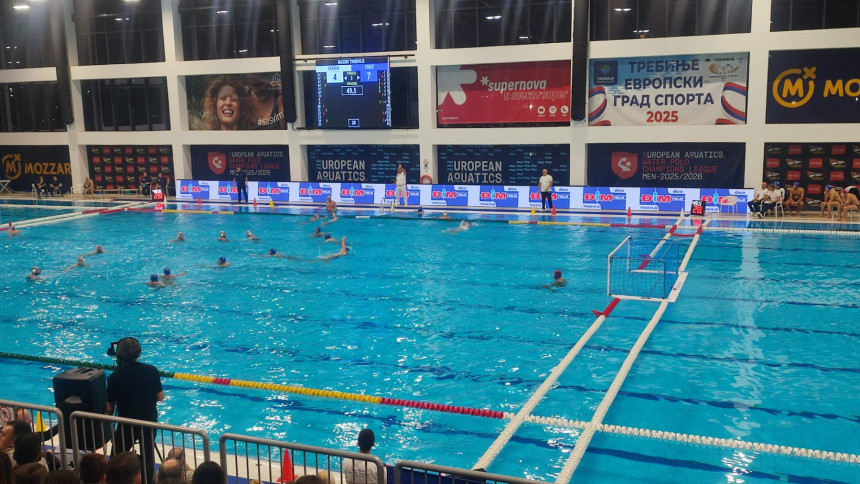 Vaterpolisti Srbije poraženi od Italije u Trebinju