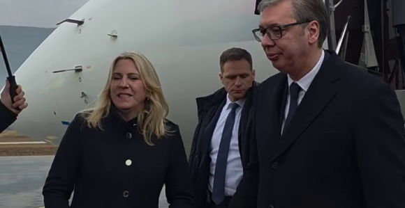 Predsjednik Srbije Aleksandar Vučić stigao u Mostar