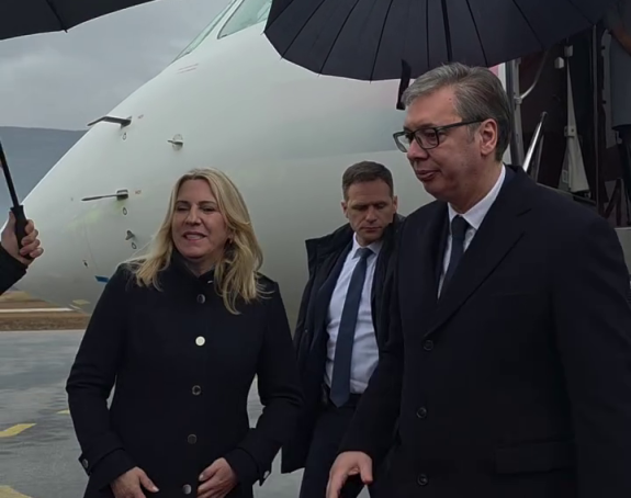 Predsjednik Srbije Aleksandar Vučić stigao u Mostar