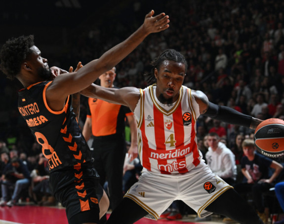 Košarkaši Valensije bolji od Crvene zvezde u Beogradu