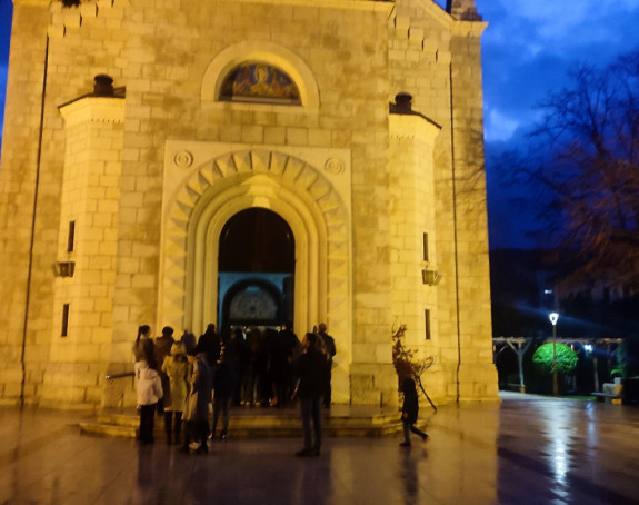 U sabornom hramu u Trebinju služena božićna liturgija