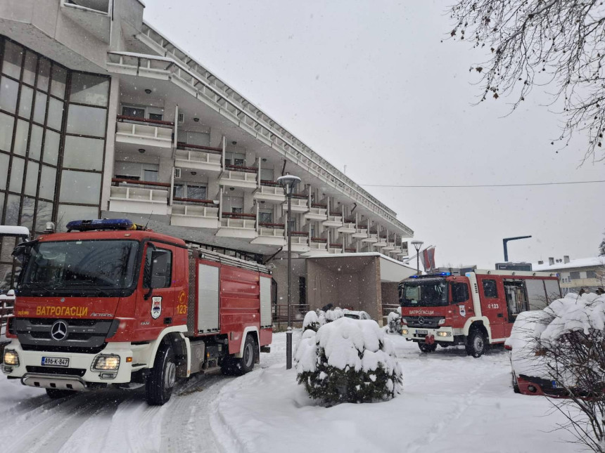 Vatrogasci imali posla: Požar i u Domu penzionera