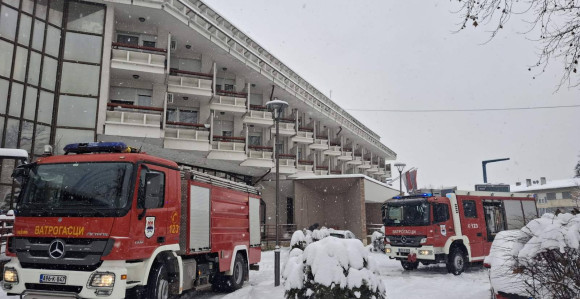 Vatrogasci imali posla: Požar i u Domu penzionera