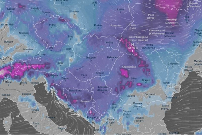 Ледени талас оковао Европу - Саобраћај парализован
