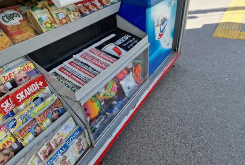 Hrvatska štampa nestala s kioska u BiH, osim Večernjeg