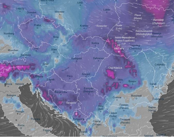 Ledeni talas okovao Evropu - Saobraćaj paralizovan