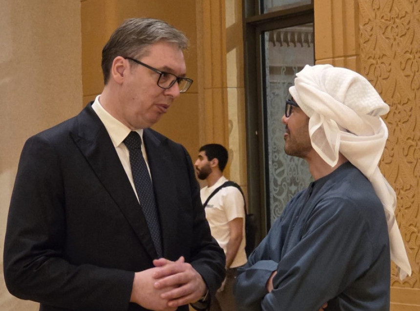 Вучић са Заједом о јачању партнерства Србије и УАЕ