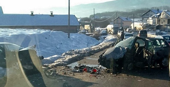 У тешкој несрећи код Зворника повријеђене три особе