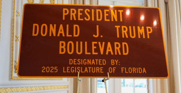 Put na Floridi nazvan po Donaldu Trampu