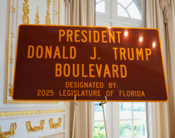 Put na Floridi nazvan po Donaldu Trampu