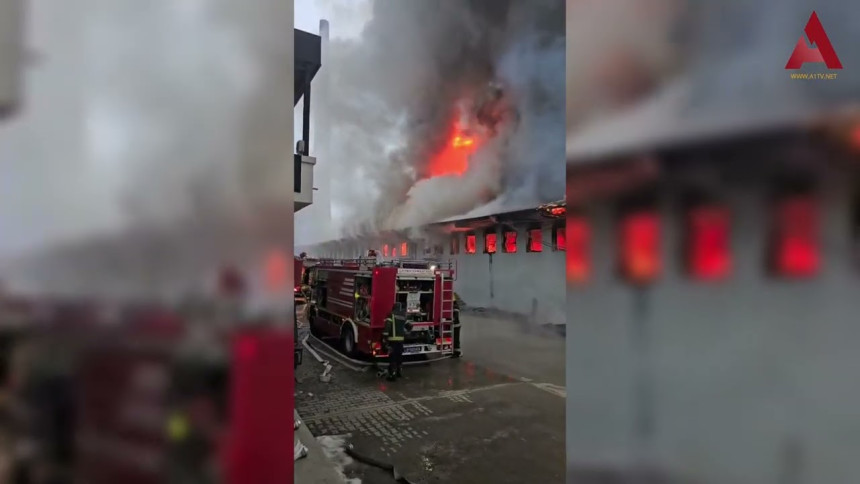 Požar u Novom Pazaru lokalizovan, uskoro uviđaj