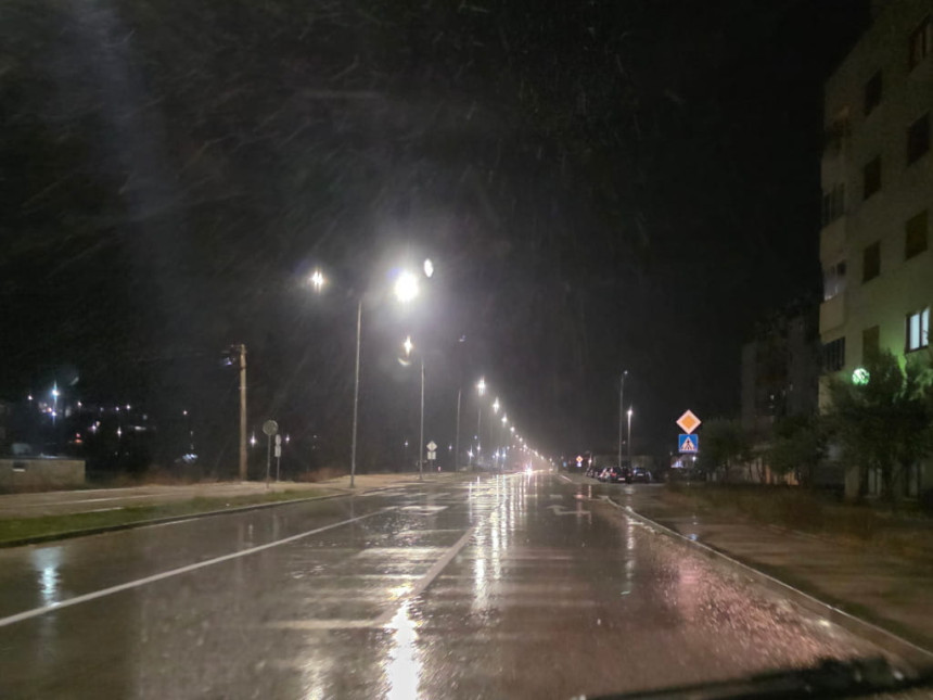 Jako nevrijeme u Trebinju, dežurne službe na terenu