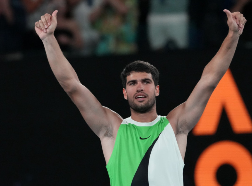 Alkaraz prvi put u polufinalu AO, približio se Đokoviću