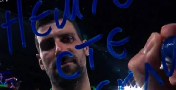 "Nešto ste rekli?!": Kome je Novak poslao poruku