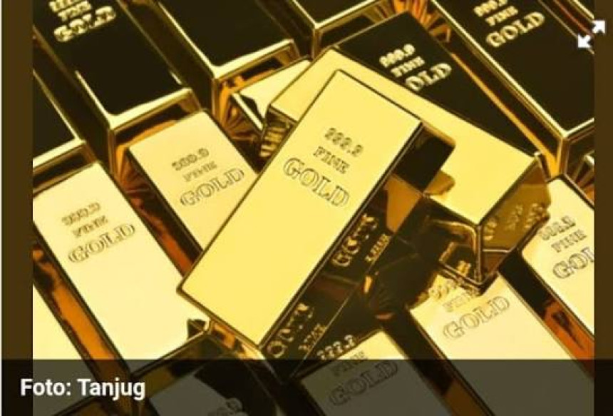 Zlato zabilježilo najveći mjesečni rast od 1999. godine