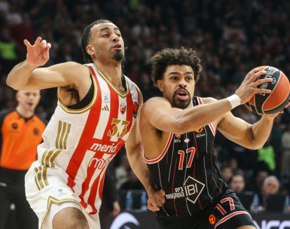 Veliki preokret: Košarkaši Zvezde savladali Hapoel