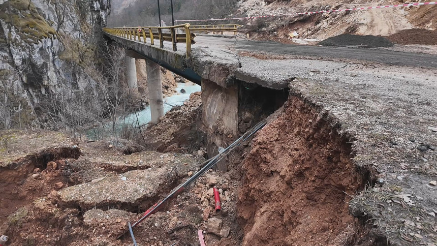 Zatvoren put Foča - Trnovo, ugrožena bezbjednost
