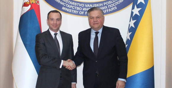 Održane bilateralne političke konsultacije Srbije i Bosne i Hercegovine