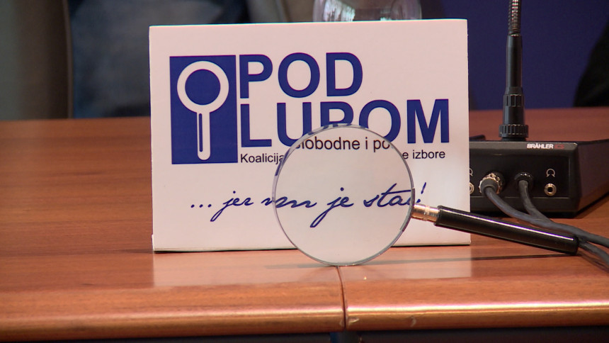 Koalicija Pod lupom: Slične izborne nepravilnosti