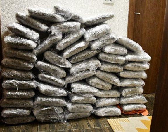 Zaplijenjena droga ulične vrijednosti 500.000 KM