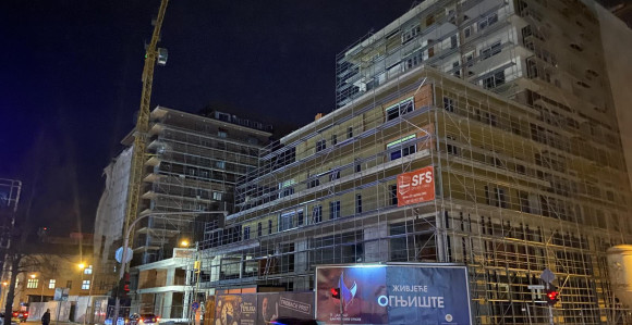 Radnik poginuo na gradilištu u centru Banjaluke