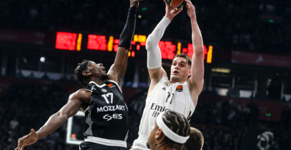 Partizan poražen od Real Madrida u 28. kolu Evrolige
