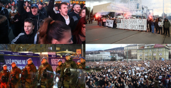 Sarajevo: Demonstranti zauzeli centralne raskrsnice