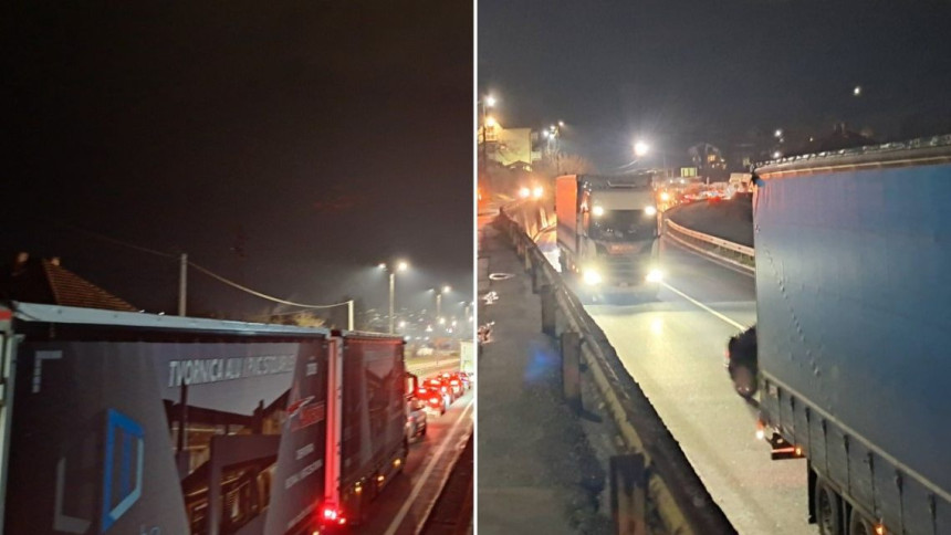 Тежак удес код Маглаја: Саобраћај обустављен