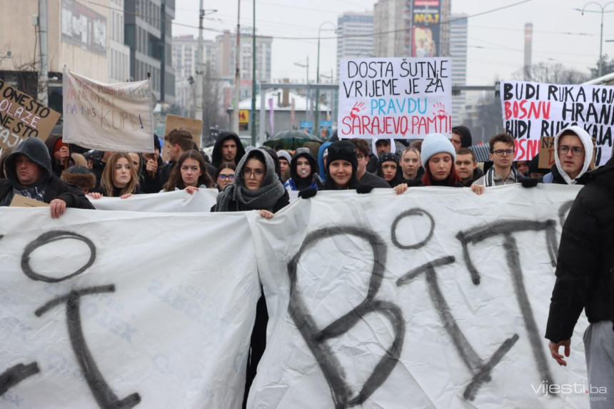 Сарајево: Нови, шести протест због трамвајске несреће