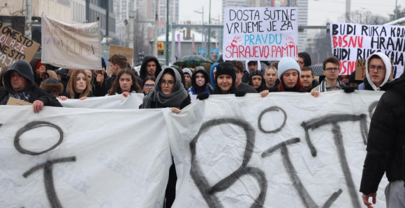 Сарајево: Нови, шести протест због трамвајске несреће