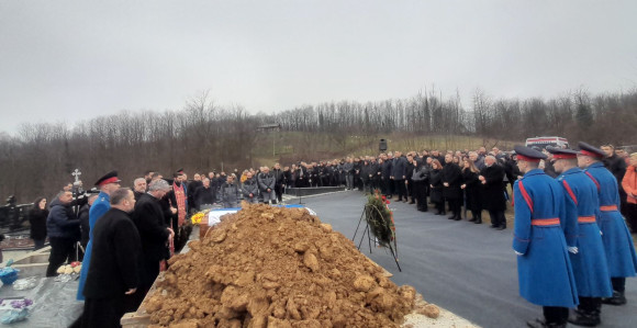 Sahranjen Borislav Paravac na groblju kod Doboja