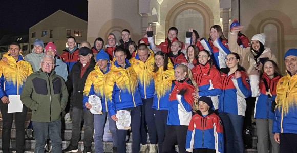 Svečani doček u Palama za učesnike ZOI u Italiji