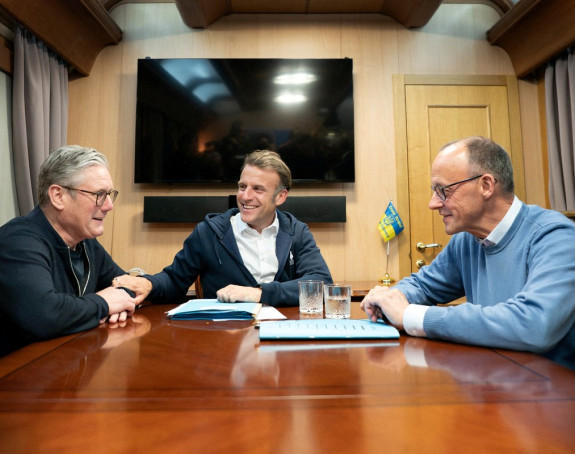 Огласили се заједно лидери Британије, Француске и Њемачке