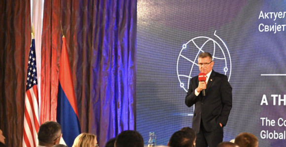 Američka ambasada u BiH: Flin u Banjaluci govorio u svoje ime, to nije stav SAD!