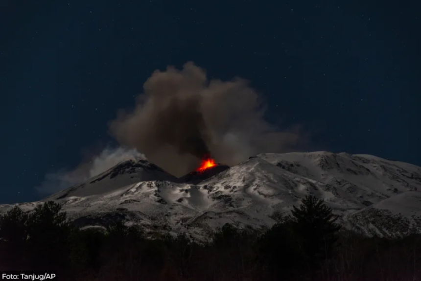 Snažan zemljotres pogodio Siciliju, epicentar na vulkanu
