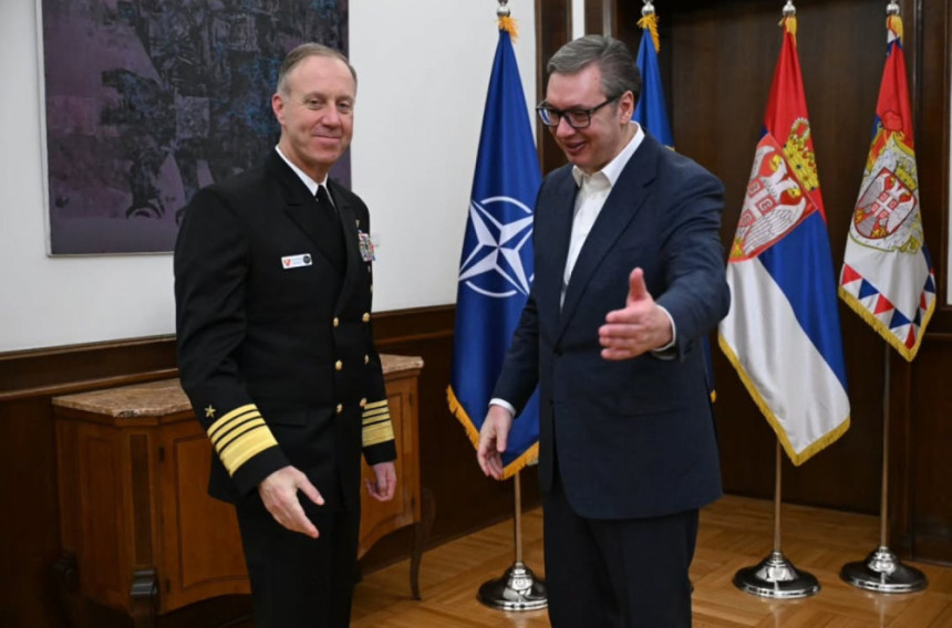Vučić sa Vajkofom o jačanju saradnje Srbije i NATO
